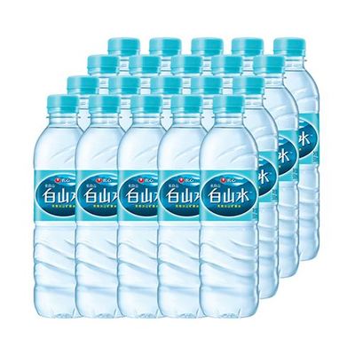 农心 白山水 长白山天然偏硅酸矿泉水 饮用水 500ml*20瓶 塑膜 整箱装 适宜泡茶春茶